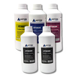 5 Litros Refil Tinta Cmyk Compatível Epson Recarga Cartuchos