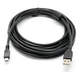 5 Metros Cabo Usb 5pin Compatível Canon T6i T6s T7 T7i