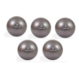 5 Mini Bola Overball Funcional Pilates Fitness Vollo Yoga