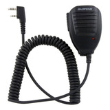 5 Mini Microfone Ptt Baofeng Para Rádio Comunicador