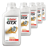 5 Óleo Mineral 20w50 Gtx Anti Borra Castrol Toyota