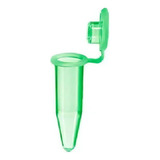5 Pacotes Microtubo Pino 0 5ml Cor Varias Cores C 1000und Cor Verde
