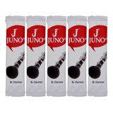 5 Palhetas Vandoren Juno Para Clarinete N 1 5 2 2 5 3