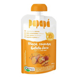 5 Papinha Orgânica Maçã Cenoura Batata doce Papapá 100 Ml