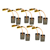 5 Par Escova Carvão Esmerilhadeira Bosch Gws 7 115 Gws 8 115