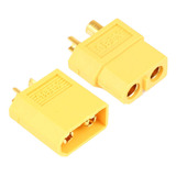 5 Pares Conector Amarelo Xt60 60a