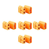  5 Pares De Conector Xt60 Para Bateria Lipo Macho E Fêmea