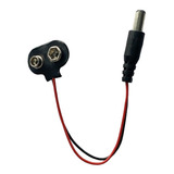 5 Pcs Clip Plug Para Bateria 9v Com Saída P4 P Arduino