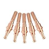 5 Peças 30A 9 8232 Eletrodos Plasma Thermal Dynamics Plasma Cortador Tocha De Corte Consumíveis Fit SL60 SL100 Plasma Cortador Tocha