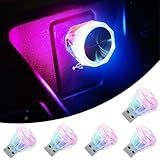 5 Peças De Luz De Atmosfera USB Luz LED USB Mini Lâmpada De LED Mini Luz USB Iluminação Ambiente Lâmpada Decorativa Para Carro Casa Decorações De Festa