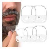 5 Peças De Modelo De Barba Modelador De Barba Cavanhaque 