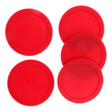 5 Peças Discos De Substituição De Hóquei Em Ar De 62mm