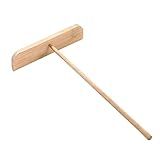 5 Peças Ferramenta De Espalhador De Panqueca Panela De Panqueca De Silicone Ferramenta Em Forma De T Para Crepes Tapioca Raspador De Creme De Bolo Kit Bolo Massa De Madeira Bambu