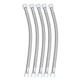 5 Peças Mangueira Compressor De Ar Tubo 14x1 5 Rosca Fêmea Elemento Compressor De Ar Mangueira Freio Silencioso óleo Linha Livre Tubo 50cm