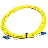 5 Peças Pacote De Cabo De Fibra LC Para LC Patch Cord UPC SM Single Mode Simplex 3 0 Mm FTTH Cabo Jumper óptico 7 M 