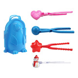 5 Peças Snow Snowball Maker Clip Maker Em Forma De Moldes De