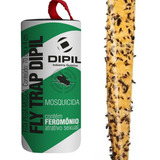 5 Pega Moscas Mosquitos Muriçocas Pernilongos Fita Com Cola