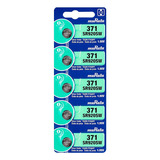 5 Pilhas Baterias P Relógio Murata 371 Sr920sw Original