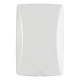5 Placa Espelho 4x2 Cega Linha Petra Mectronic Cor Branco