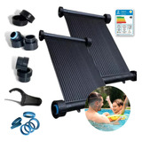 5 Placas 2mt Aquecedor Solar Piscinas 3m 4 000 Lts Rosca F