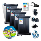 5 Placas 3mt Aquecedor Solar Piscinas Ts Solar Rosca F