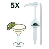 5 Pumps Bombas Dosadoras Para Xaropes Kaly garrafas 700ml 