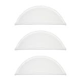 5 Puxadores De Guarda Roupa Concha Moveis Colonial Gaveta Branco 