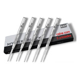 5 Refil Carga Ballpen Ballpoint Compatível Caneta Montblanc