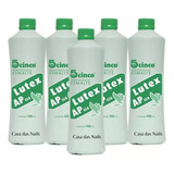 5 Removedor Esmaltes Lutex Ap Eco 5cinco Profissional 500ml