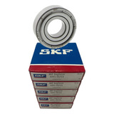 5 Rolamentos Skates E Patins Skf Medida 12x28x8 6001 Zz