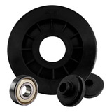 5 Roldanas 100mm Com Rolamento 6202zz P Aparelhos Academia