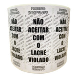5 Rolos Adesivo Lacre De Pizza E Delivery C 1000 Uni Cada