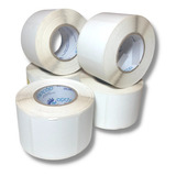5 Rolos Etiqueta 40x40 Térmica Direta Zebra Elgin Balanças Cor Branco