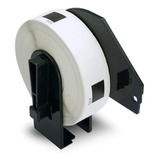 5 Rolos Etiqueta Dk 1204 400 Etiquetas 17x54mm C 1 Suporte