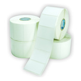5 Rolos Opcao Etiquetas 60x40 Térmica Direta Balança Zebra Elgin Cor Branco