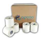 5 Rolos Opcao Etiquetas Adesivas Térmica 40x25 Mm Zebra Elgin Cor Branco