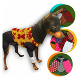 5 Roupa Para Pet Cachorro Roupinha Pinscher Pequeno Frio