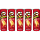 5 Salgadinho De Batata Pringles Original 114g