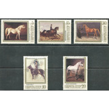 5 Selos Da Rússia/ Cavalos Fauna/ Animais Domésticos L.3277b