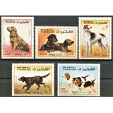 5 Selos De Fujeira Cachorros Fauna Animais Domésticos L.3268