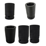 5 Soquete Impacto 24 27 30 32 33mm Encaixe 1 Polegada 