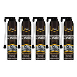 5 Spray Reparador De Pneus De Carros Automoveis 400ml M500
