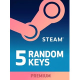5 Steam Random Keys Premium