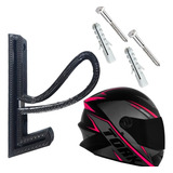 5 Suporte De Parede Capacete Mochila Bolsas Macacão Jaqueta