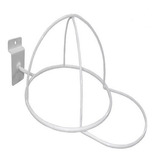 5 Suportes Boné Luxo Painel Canaletado Branco