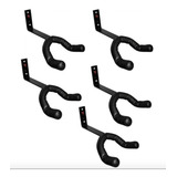 5 Suportes Parede Fixo Ukulele Guitarra Violão Baixo Sp10f