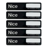 5 Tags Veicular Linear Hcs Nice Uhf Cr5 a Adesivo Etiqueta