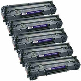 5 Toners Ce285a 85a Ce 285a Impressoras P1102w M1132 M1212