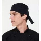 5 Touca Bandana Lenço Cozinha Pizzaria Chef Garçom Sushiman