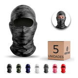 5 Touca Ninja Balaclava Mascara Motoqueiro Militar Tatica